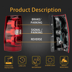 MiKaFex left tail light side profile demonstrating contour and alignment