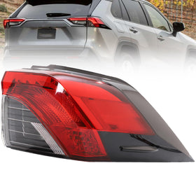 MiKaFex right outer tail light front view showing factory-style finish and improved appearance
