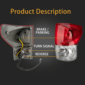 MiKaFex close-up of clear red lens highlighting durable construction