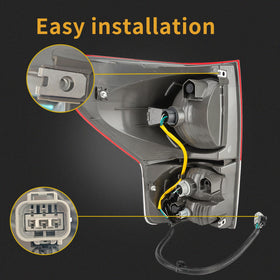 MiKaFex tail light beside ruler showing size for exact compatibility