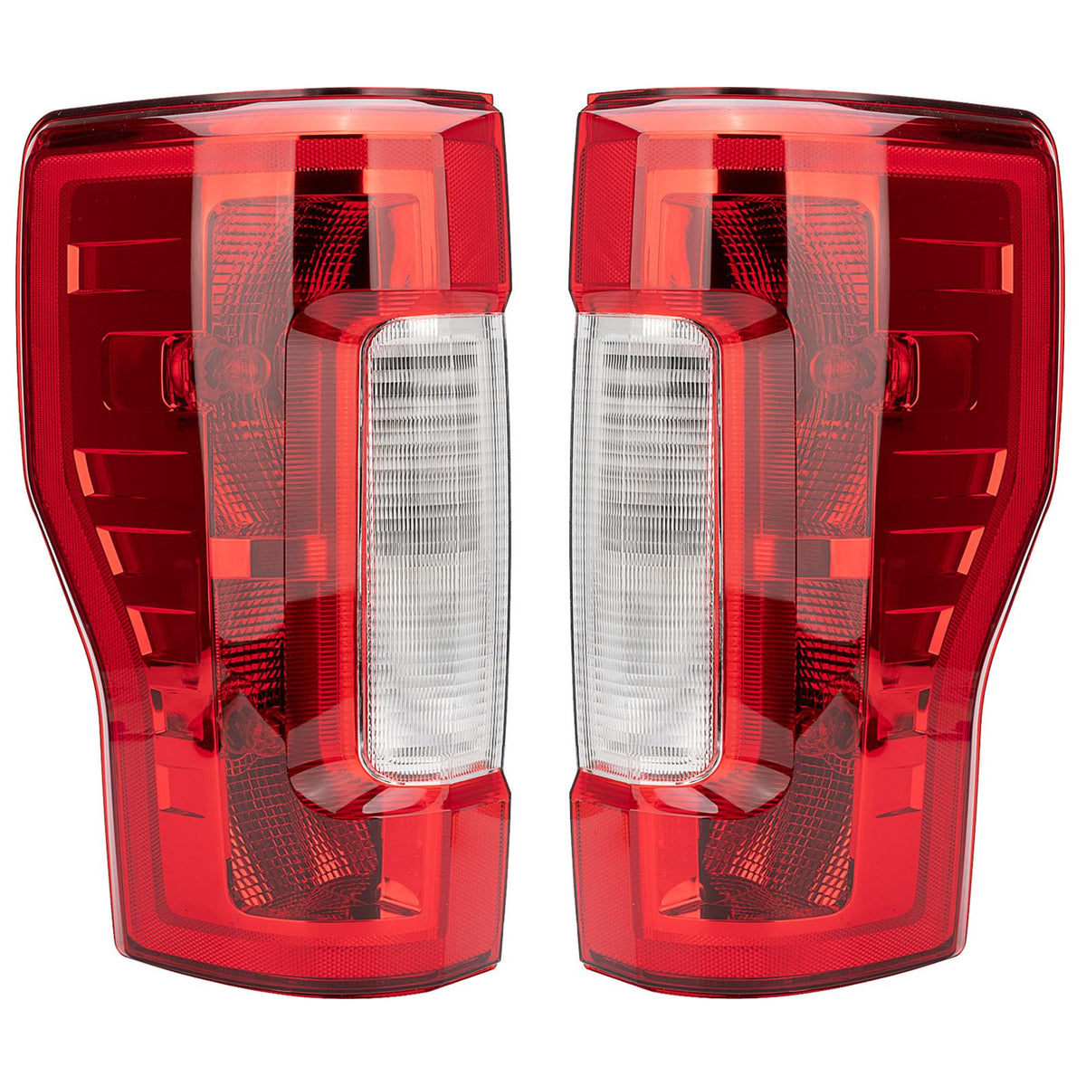 MiKaFex tail light front view showing replacement fit and improved appearance