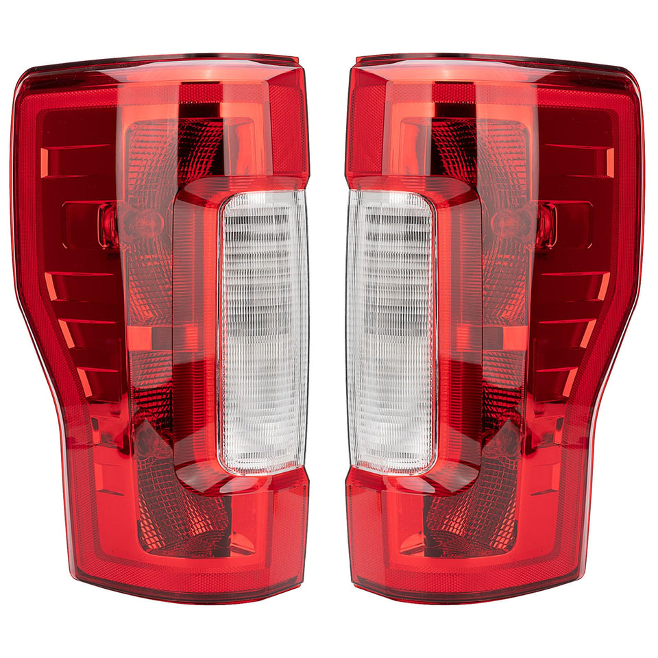 MiKaFex tail light front view showing replacement fit and improved appearance