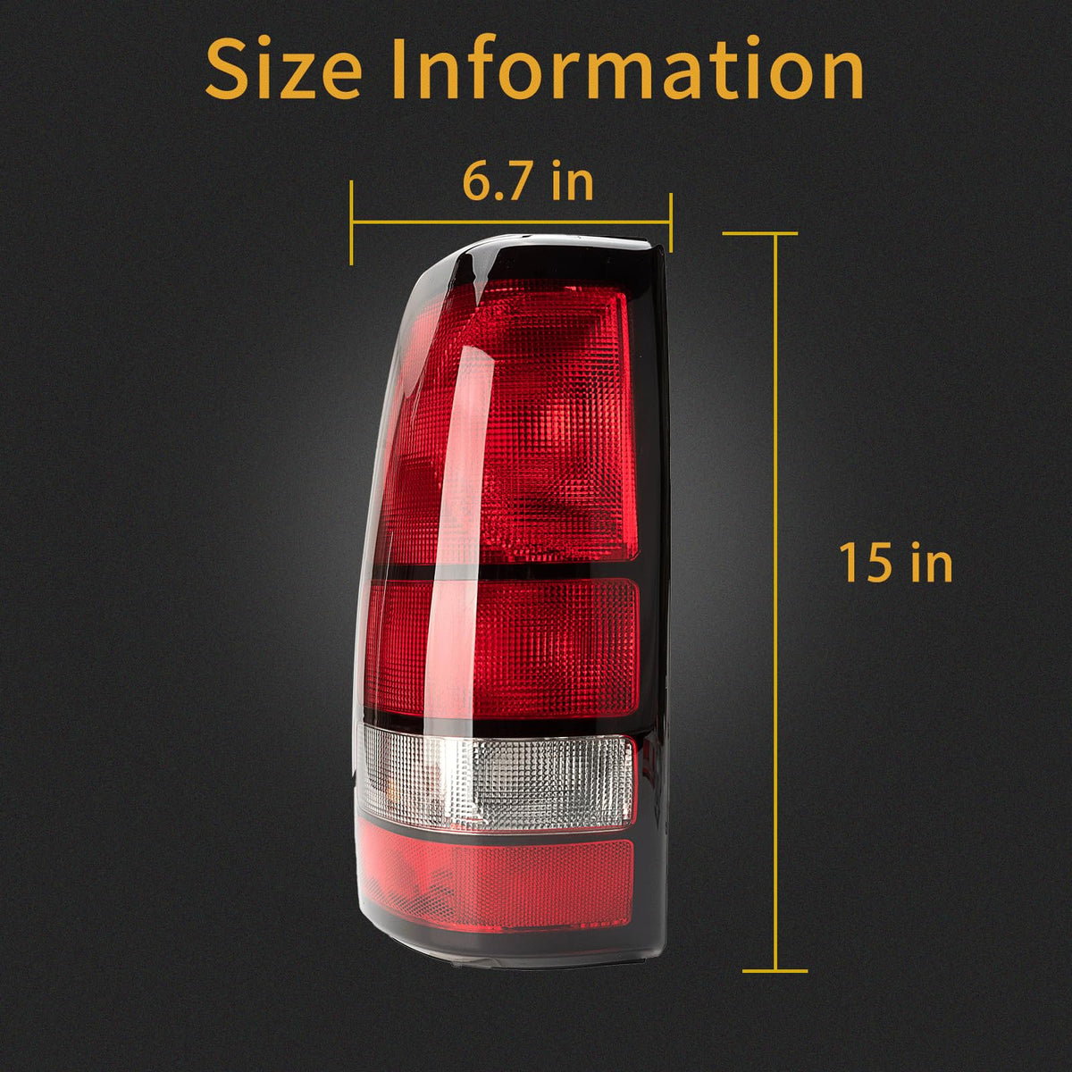 MiKaFex lens close-up showing clear red lens for improved visibility