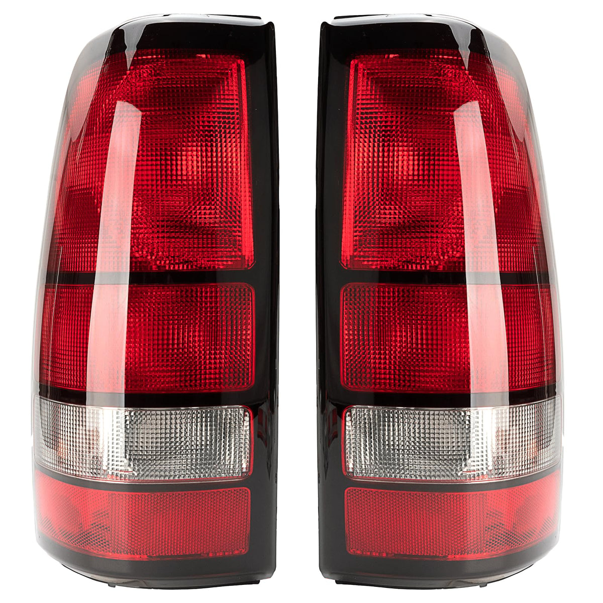MiKaFex tail light housing front view showing clean fit and restored appearance