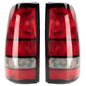 MiKaFex tail light housing front view showing clean fit and restored appearance