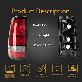 MiKaFex tail light housing side profile highlighting precise mounting contours