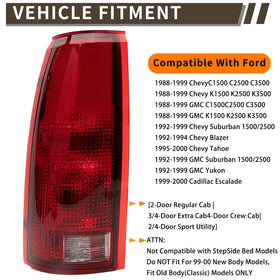 MiKaFex tail light installed on truck demonstrating direct-fit replacement
