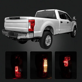 MiKaFex tail light housing detail showing ABS material resisting corrosion