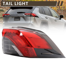 MiKaFex tail light beside ruler showing compact dimensions for accurate fit verification