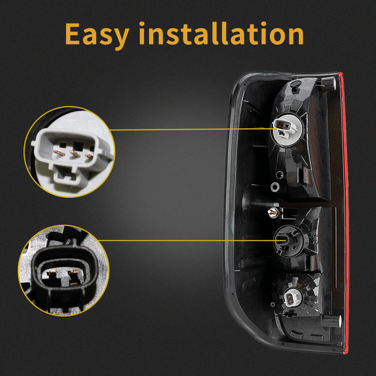 MiKaFex tail light held in hand for scale showing compact size