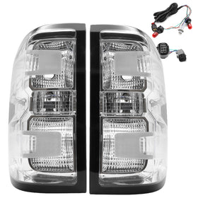 MiKaFex front view tail lights showing fit and OEM look for easy replacement
