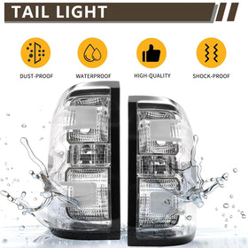 MiKaFex tail lights at night showing clear visibility and improved signaling