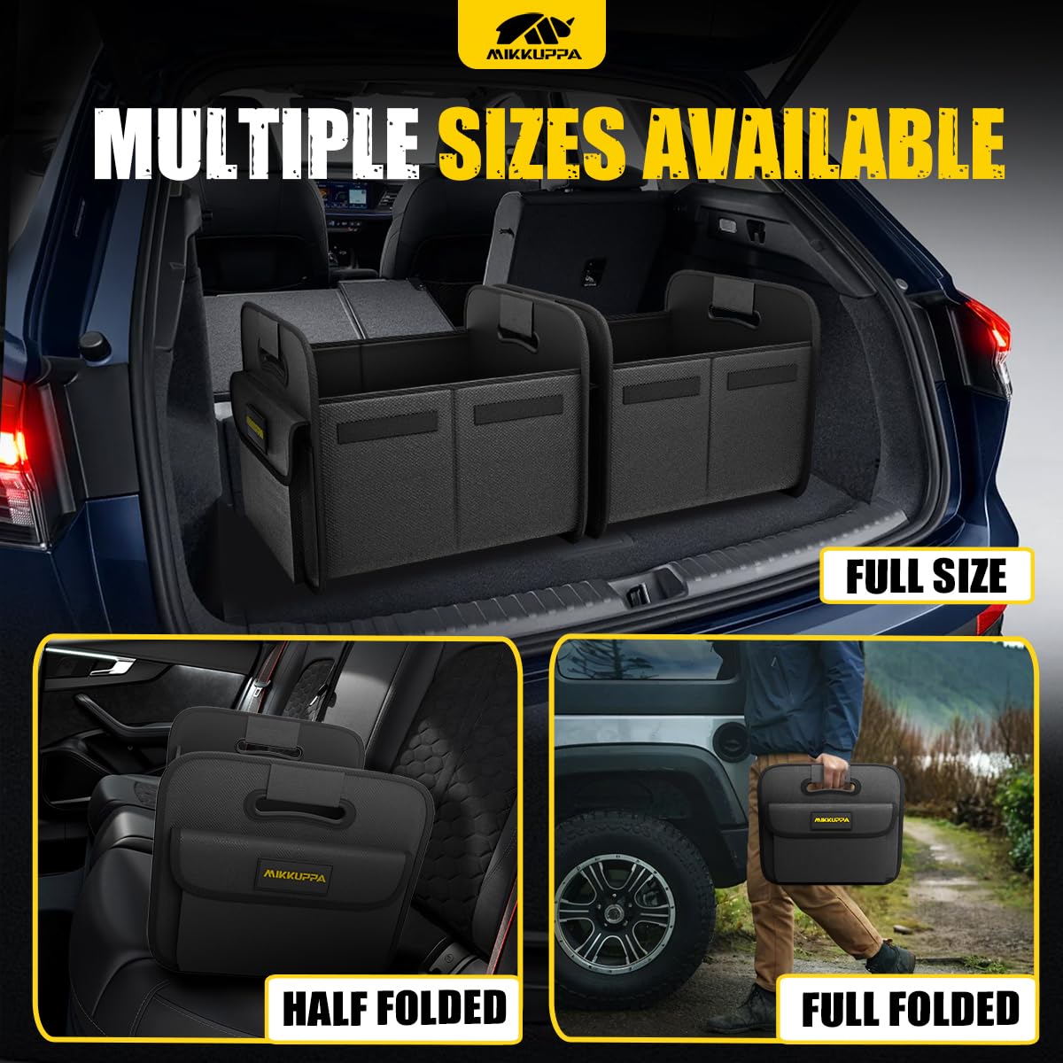 MIKKUPPA external pockets holding bottles and maps for quick access benefit