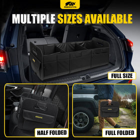 MIKKUPPA folded flat for compact storage showing space-saving benefit