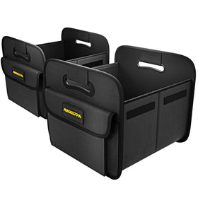 MIKKUPPA front view showing both compact organizers and clear storage benefit