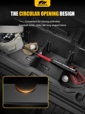 MIKKUPPA installed in Ridgeline trunk demonstrating precise fit benefit