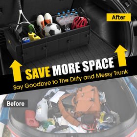 MIKKUPPA external mesh and fabric pockets storing accessories for quick access