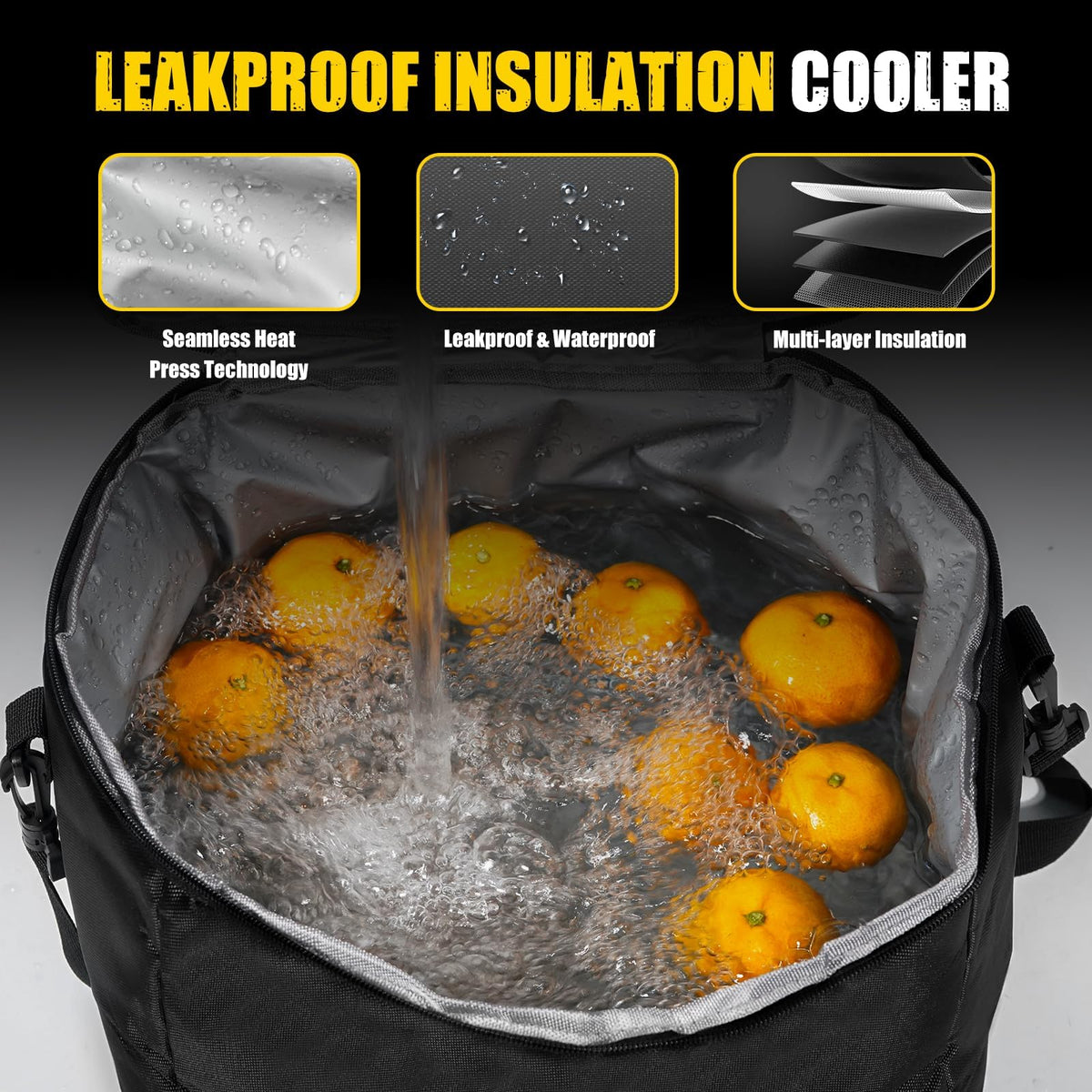 MIKKUPPA underside non-slip Velcro base preventing sliding during drives