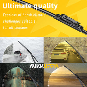 MIKKUPPA blade next to ruler showing 22-inch length for accurate size confirmation