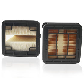 MIKODA inner element detail highlighting fine filtration layers for engine protection