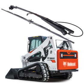 MIKODA front view of assembled wiper arm and blade showing robust fit and easy replacement