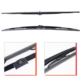 MIKODA wiper kit next to ruler showing scale for accurate fit verification