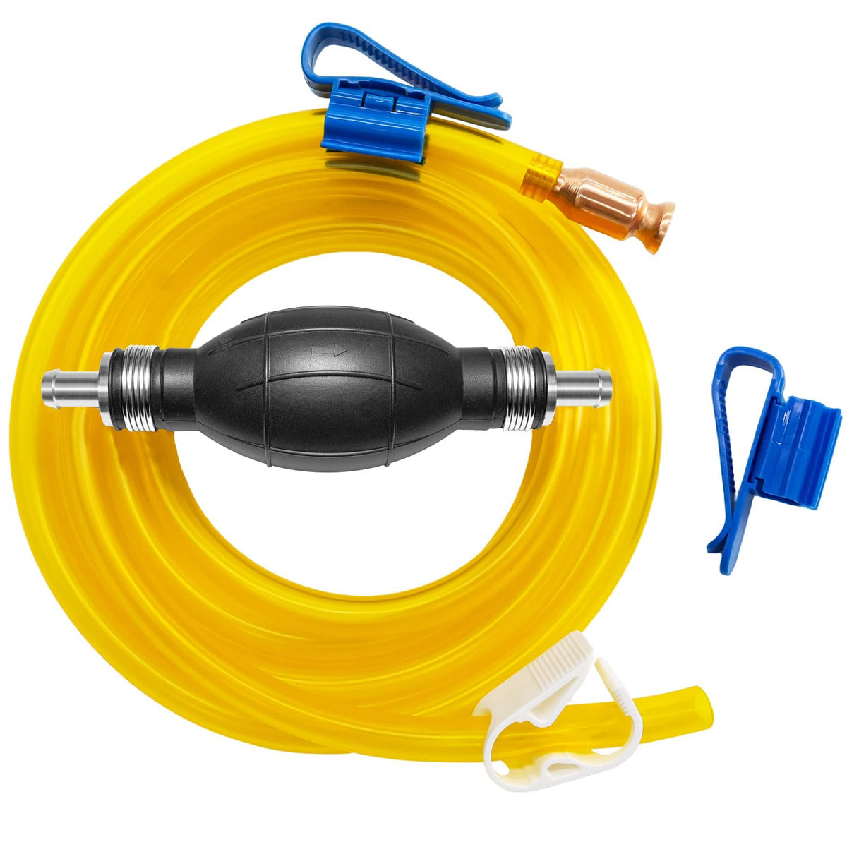 MILADO front view of pump kit showing full contents and compact packaging benefit