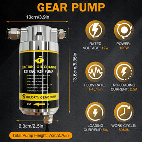 MILADO pump extracting oil from a car sump for cleaner, faster oil changes