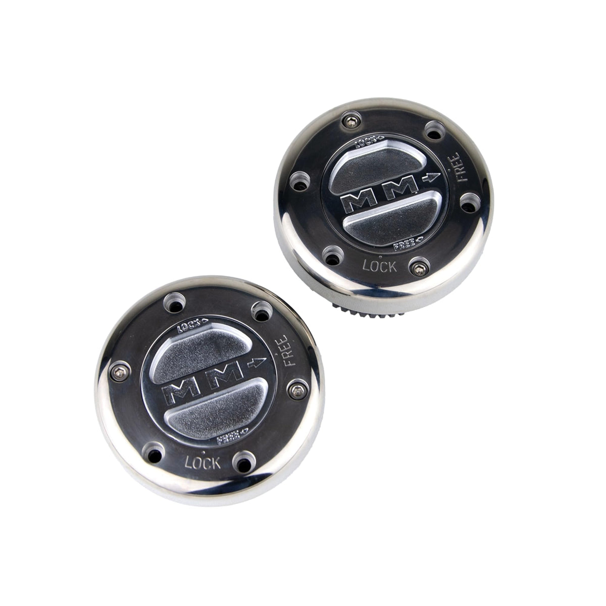MILE MARKER front view hub showing robust face and fasteners for durable replacement