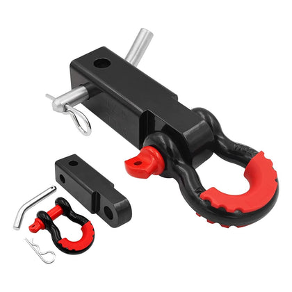 MILINI front view of 2-inch hitch receiver showing solid construction and secure connection