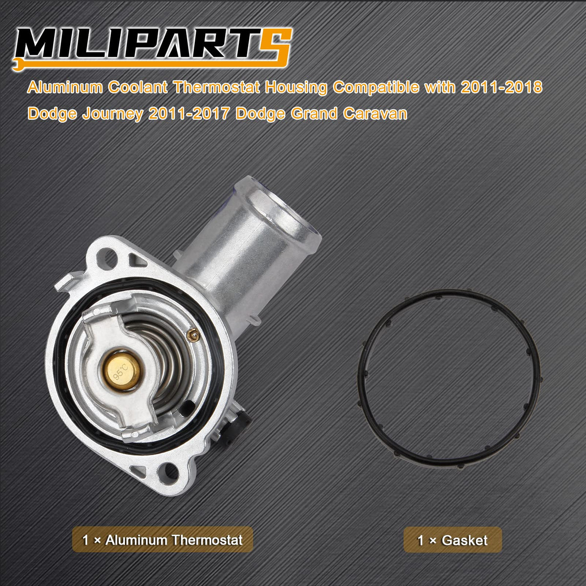 MILIPARTS installed under hood demonstrating correct fit and restored cooling