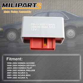 MILIPARTS relay terminals close-up revealing connector detail for secure connection