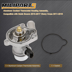 MILIPARTS housing held in hand for size comparison and easy replacement guidance