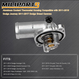 MILIPARTS thermostat close-up showing spring and reliable temperature control