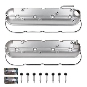 MILIPARTS valve cover for Chevy GMC 4.8L 5.3L 6.0L V8 (1999–2008) — OEM-fit replacement, oil-leak sealing