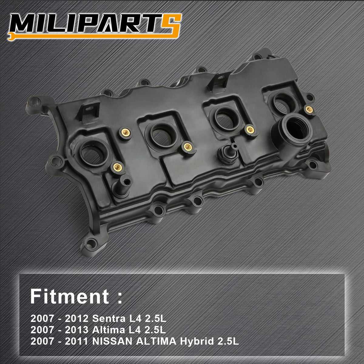 MILIPARTS gasket detail close-up highlighting improved sealing performance
