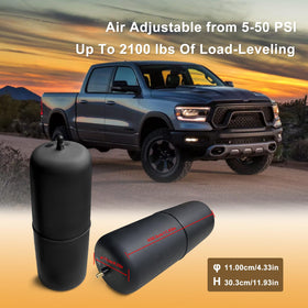 MILLISEC installed on Ram 1500 rear axle demonstrating improved ride stability