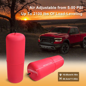 MILLISEC air spring close-up showing durable construction advantage
