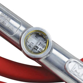 Milton dual head chuck detail showing two access angles and convenience for tight valves