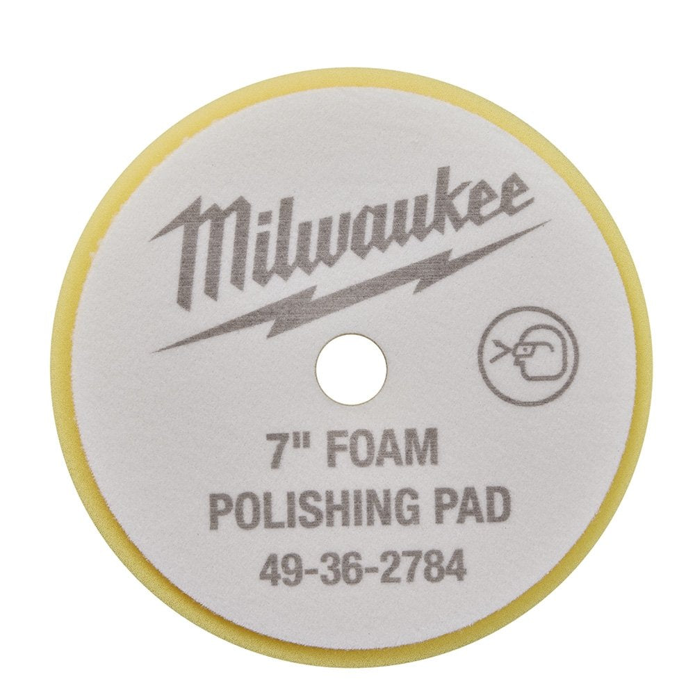 Milwaukee pad centering hole detail for fast accurate alignment