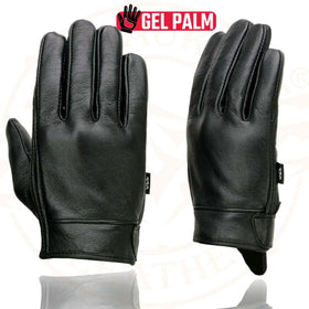 Milwaukee Leather adjustable wrist strap detail for a secure, tailored fit