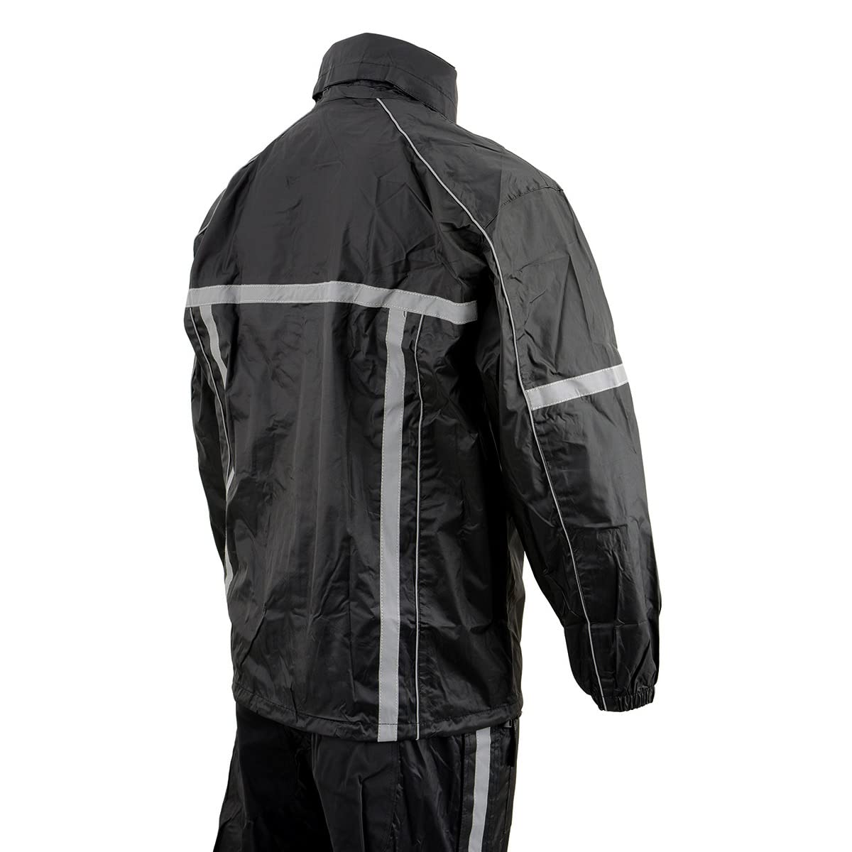 Milwaukee Leather suit on mannequin showing size and scale for fit reference