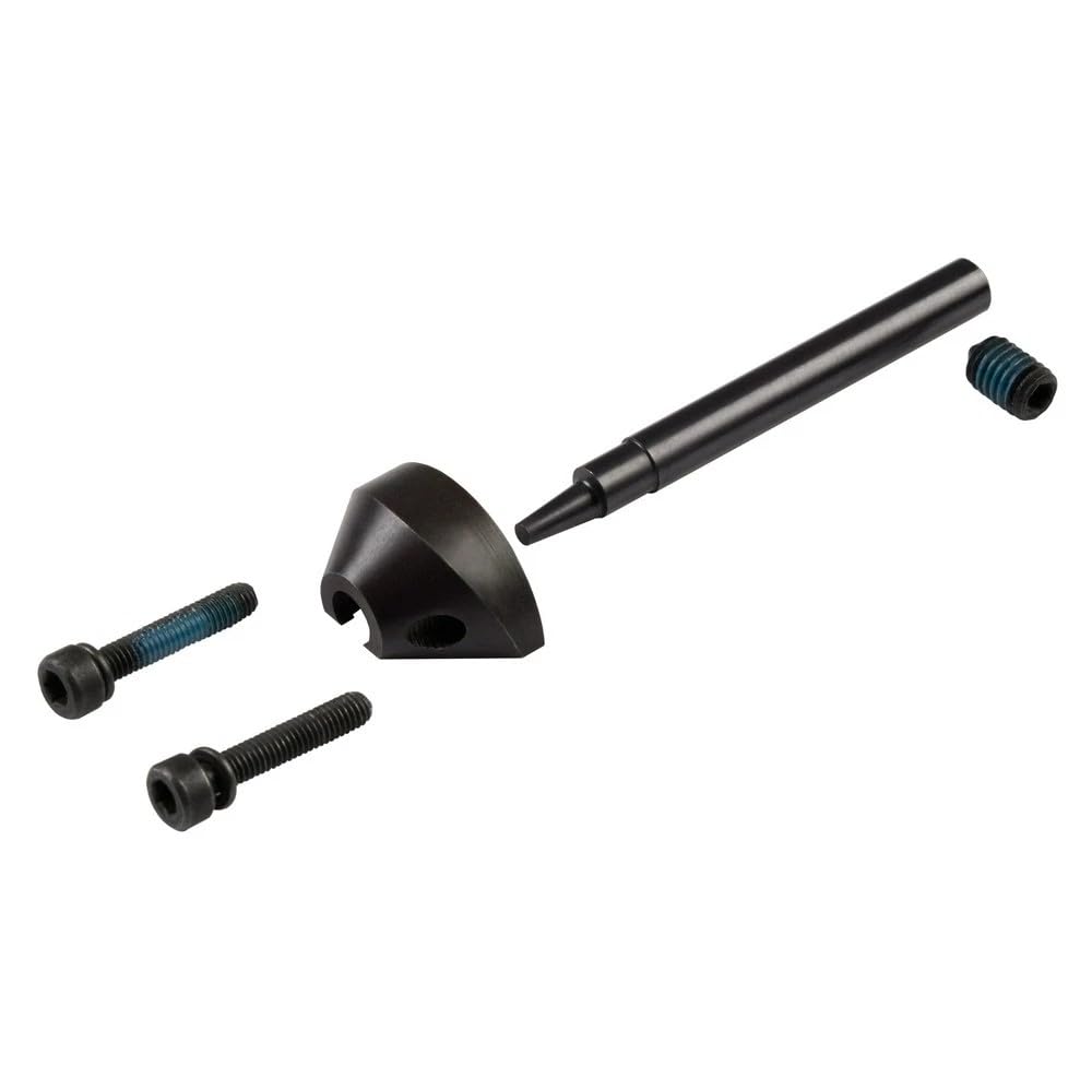 Milwaukee M12 FUEL punch and die set front view showing replacement parts and reliable cutting