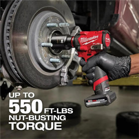 Milwaukee M12 kit contents in case showing organized transport benefit