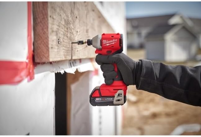 Milwaukee M18TRADE in use in a tight space demonstrating access and control