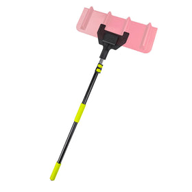 Mimanchi pole front view showing full V head and shaft, improves safe placement