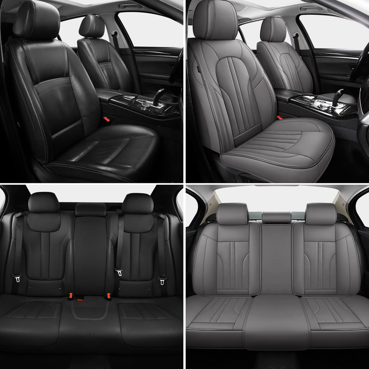 MINGBRON close-up of faux leather texture highlighting durable finish