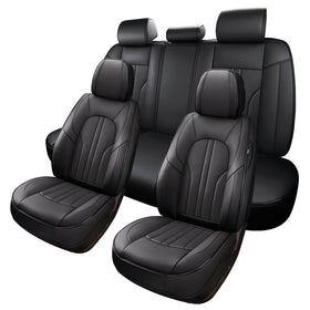 MINGBRON front seat cover full view showing neat fit and protection