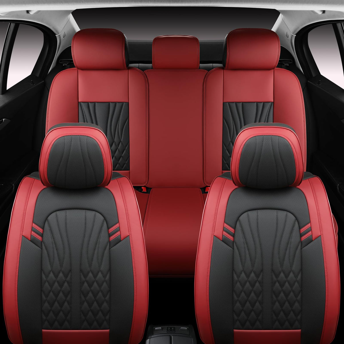 MINGBRON headrest and stitching detail showcasing precise fit and durability