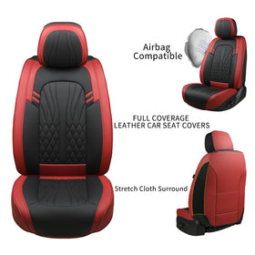 MINGBRON seat cover placed on chair for scale to show true-to-size fit